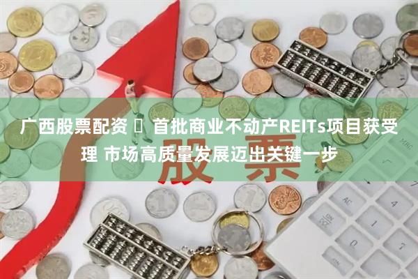 广西股票配资 ​首批商业不动产REITs项目获受理 市场高质量发展迈出关键一步